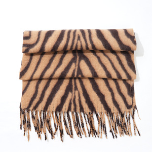 185Cm Mô Hình Ngựa Vằn Cashmere Khăn Kinh Điển Phụ Nữ Mùa Đông Len Chiếc Khăn Thời Trang Phụ Nữ Khăn Choàng Ngoài Trời Hồi Giáo Khăn Sofa Chăn - Product Image 2