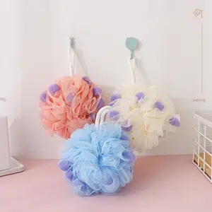 Chất Lượng Cao Giá Rẻ Giá Tắm Bọt Biển Cơ Thể Scrubber Lưới Tắm Pouf Tắm Bóng Miếng Bọt Biển Cho Tẩy Tế Bào Chết