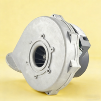 Chaudière murale de 8 pouces à gaz mixte, alimentée par batterie 230V 300W, sortie latérale, pour la transformation alimentaire, OEM, en aluminium