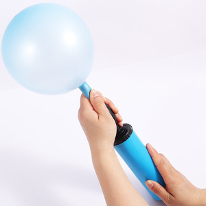 FOSKA 5 PCS 12 pouces Jouets pour enfants Décoration de fête d'anniversaire Jouets DIY Pompe à air manuelle gonflable Pompe à <span class=keywords><strong>ballon</strong></span> pour ballons - Product Image 5