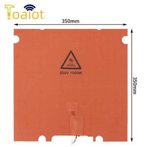 Plaque chauffante en silicone LiYingChuangxin 350x350mm 220V 1000W avec trous pour imprimante 3D - Product Image 3