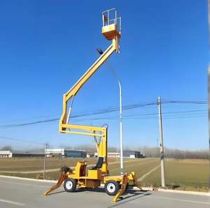 Hoogwerker Gieklift Getrokken Hydraulisch Hefplatform Aanhangwagen Gemonteerde Arm Gelede Wielaandrijving Explosiebestendig 20M - Product Image 5