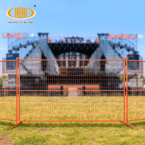 Bán Buôn Xách Tay Canada Tạm Thời Có Thể Tháo Rời Hàng Rào Hàn Dây Lưới Hàng Rào Tấm Với Cổng Cho Các Sự Kiện - Product Image 1
