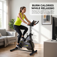 Yeni Tasarım Çoklu Ayarlanabilir Koltuk Yüksekliği İç Mekan Bisikleti Ev Tipi Fitness Ekipmanı Spin Bisikleti