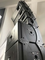 Système de sonorisation PA passif à ligne acoustique en néodyme personnalisé, puissance de crête 1000W, certifié CE/RoHS, pour scène professionnelle et extérieur