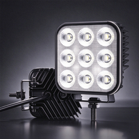 Feux auxiliaires LED de 4 pouces, faisceau large, IP69K, 10-80V, cube, 4 pouces, feux de travail LED pour 4x4, ATV, UTV, camions, remorques, tracteurs