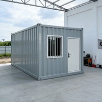 Maison conteneur à construction rapide, modulaire en kit, taille personnalisée, pour atelier, entrepôt, bureau de chantier, villa, hôtel, appartement, ferme