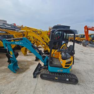 Mini-excavatrice d'occasion du Japon pour U15 U55 1,5 tonne, modèle 2024, capacité de godet de 0,2 m, testée et inspectée par vidéo pour la construction - Product Image 3
