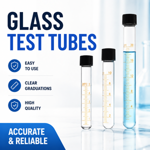 Consommables de laboratoire, tube à centrifuger gradué en verre borosilicate de haute qualité pour les tests cliniques de biochimie - Product Image 1
