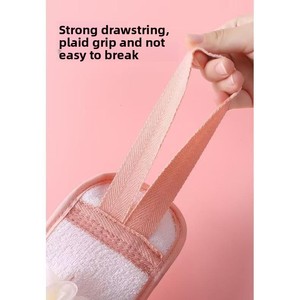 Modern Dual-Use Adult Bath Towel PE Material with Long Strip and <b>Back</b> Strip Flower-Design <b>Scrubbing</b> & Pulling <b>Back</b> Towel - Product Image 4