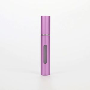Hot Sale Travel Filling 10Ml <b>Mini</b> Perfume Atomizer Reusable Bottom-Fill Aluminum Perfume <b>Spray</b> <b>Bottle</b> for Personal Care - Product Image 3