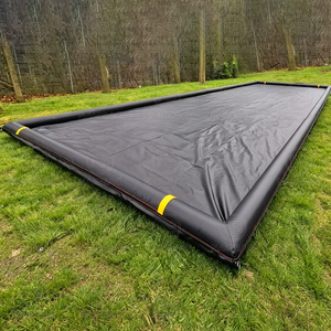 Tappetino gonfiabile per autolavaggio professionale impermeabile per auto Mobile servizi di dettaglio tappetino in PVC Blow up autolavaggio piscina per la vendita - Product Image 2