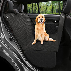 Wasserdichter Autos itz bezug für Hunde für rutsch feste Haustier-Rücksitz-Hängematte für Autos/SUV-Rücksitz verlängerung für Hunde mit hartem Boden - Product Image 1