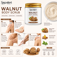 Gommage corporel exfoliant doux et hydratant à l'amande et au beurre de karité - Nettoyage en profondeur