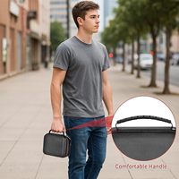 Étui de transport rigide en EVA portable, antichoc, pour appareil photo numérique