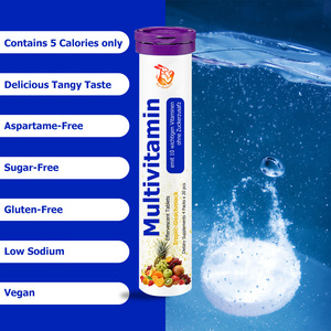 Tabletas de Multivitaminas al por Mayor de Fábrica, Suplementos Dietéticos con Ácido Fólico, Ácido Pantoténico, Tabletas de Suplementos Herbales - Product Image 5