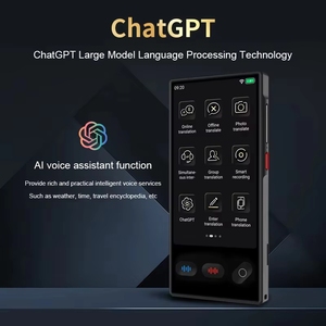 Nouveau traducteur vocal intelligent S35 <span class=keywords><strong>en</strong></span> <span class=keywords><strong>arabe</strong></span> avec IA, 148 langues, ChatGPT, traduction <span class=keywords><strong>photo</strong></span>, 19 langues hors ligne - Product Image 2
