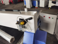 Mesin Router CNC 4-Axis Otomatis Routerstar Kontrol DSP Spindle Tunggal 4.5KW Pendingin Air Motor Stepper Adsorpsi Vakum