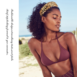 Động vật in Leopard Sponge hairband, Miếng Bọt Biển trang điểm tóc Hoop trẻ sơ sinh hairband trẻ em tóc Bow với ban nhạc đàn hồi - Product Image 6