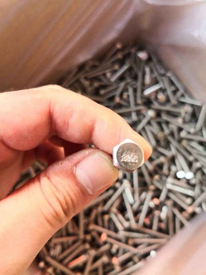 304 316 Stainless Steel Fasteners Full / Half Thread 2205 Hex Head Bolts Nut