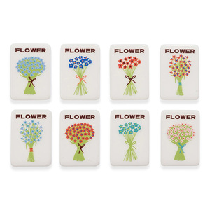 Nouvel ensemble de tuiles de mahjong américaines en acrylique durable 2026, tapis de jeu de mahjong, tuiles de mahjong, jeu d'échecs, divertissement de casino - Product Image 6