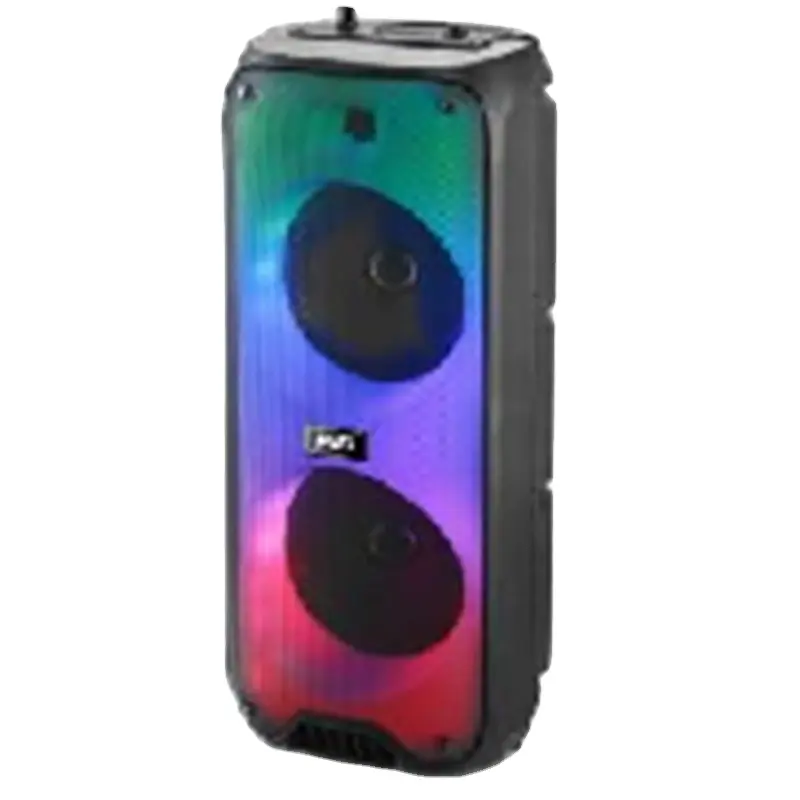 Flame lamp dual 6.5-inch BT speaker RGB colorful lamp indoor and outdoor KTV high-power sound