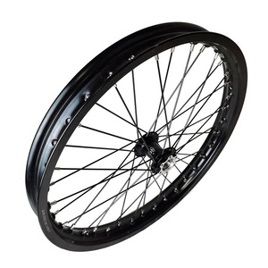 Jeu de roues SUR RON/TALARIA, jantes noires et moyeux noirs-21/<span class=keywords><strong>18</strong></span> - Product Image 3