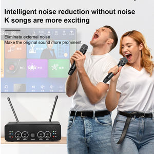 Micrófono Inalámbrico Portátil Ligero Profesional OEM R1 para Karaoke - Product Image 5