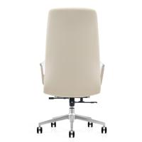 Chaise de bureau contemporaine en cuir à hauteur réglable, à dossier haut, pivotante, pour cadres commerciaux, de luxe Big Boss