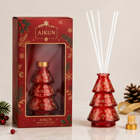 AIKUN - Difusor de Fragancia para el Hogar, Sin Alcohol, con Logotipo Personalizado, en Caja de Regalo Navideña de Lujo, Venta al Por Mayor, MOQ Bajo, para Compras de Marca