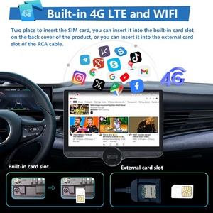 Lecteur Android Universel de Voiture de 11,5 Pouces 2K Octa Core avec Écran Tactile QLED, Navigation GPS, Apple CarPlay, DSP, Bluetooth et Radio à Bouton Unique - Product Image 4