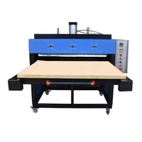 Presse à chaud pneumatique grand format 120*150 cm avec double table de travail, prix usine, pour sublimation et maintien de la jupe inférieure