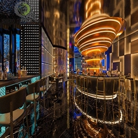 Cool bar Muebles/Discoteca/KTV/ Night Club/LED Cubo Mesa Hookah Salón Muebles Sofá Set Centro Piezas Mesa
