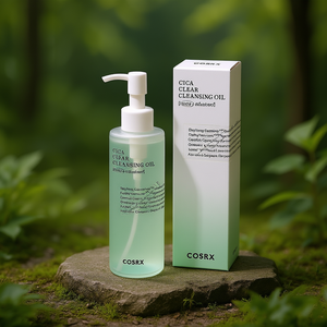 Huile nettoyante COSRX Cica Clear 200 ml, nettoyant visage pour tous types de peaux - Product Image 3
