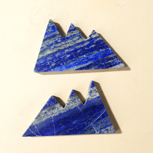Ornement de pointe en <span class=keywords><strong>lapis</strong></span>-<span class=keywords><strong>lazuli</strong></span> naturel sculpté à la main, poli, pour la décoration intérieure et le Feng Shui (vente en gros) - Product Image 4
