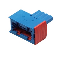 Conector automotriz de plástico eléctrico, arnés de cables hembra, conector automático, 2 unidades