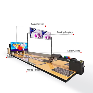 Piste <span class=keywords><strong>de</strong></span> bowling miniature intérieure pour centre <span class=keywords><strong>de</strong></span> divertissement, équipement <span class=keywords><strong>de</strong></span> bowling miniature pour entreprises, vente en gros - Product Image 2