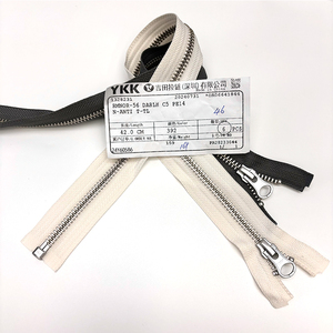 Khóa kéo YKK chính hãng, chiều dài tùy chỉnh, đầu mở, loại <span class=keywords><strong>5</strong></span> #   Khóa kéo kim loại YKK dùng cho quần áo - Product Image 3