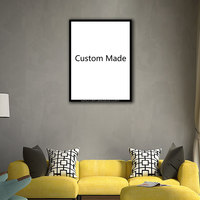 Vente en gros de calligraphie arabe musulmane Coran Peinture sur toile Impressions Art décoratif mural Image Poster Peinture abstraite avec cadre