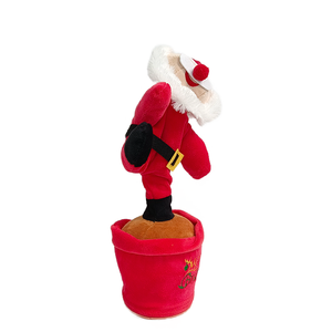 หุ่นยนต์ร้อง<span class=keywords><strong>เพลง</strong></span>เต้นรำ ตุ๊ก<span class=keywords><strong>ตา</strong></span><span class=keywords><strong>ซาน</strong></span><span class=keywords><strong>ตา</strong></span>คลอส ของเล่นยัดไส้ใยฝ้าย PP <span class=keywords><strong>น่า</strong></span>รัก สนุกสนาน ของขวัญคริสต์มาสสำหรับเด็ก - Product Image 5