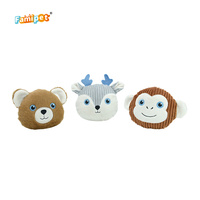 Famipet Fabricant Grossiste Nouveau Thème Hiver Design Animal Mignon Jouet Sonore en Peluche Douce et Froissée pour Animaux de Compagnie, Ensemble de Jouets Sonores pour Chiens