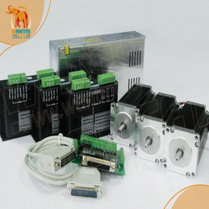 Plc (US-Versand) 3Axis Nema23,57BYGH627,270oz,3A,4Lead &amp;   DRIVER DQ542MA, CNC-Gravur-Kit OEM / ODM - Product Image 1