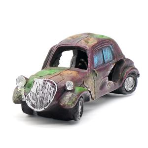 Résine ornement <span class=keywords><strong>Aquarium</strong></span> grotte décoration <span class=keywords><strong>Aquarium</strong></span> voiture endommagée décoration <span class=keywords><strong>Aquarium</strong></span> aménagement paysager - Product Image 2