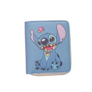 Dompet pendek bergaya baru dengan ritsleting, motif kartun lucu, dompet mini untuk kartu, koin, pelajar, penggunaan sehari-hari - Product Image 5
