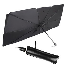 Custom Car Sunshades Anti UV Folding 190T Windshield <b>Shade</b> Umbrella Car Front Windshield Protector with Storage Bag - Product Image 1