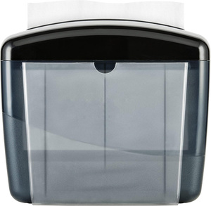 Servilletas Individuales STELLAR en Dispensador Interplegado para Hogar/Restaurante/Oficina, 1 y 2 Capas, Negras, Duraderas - Product Image 2