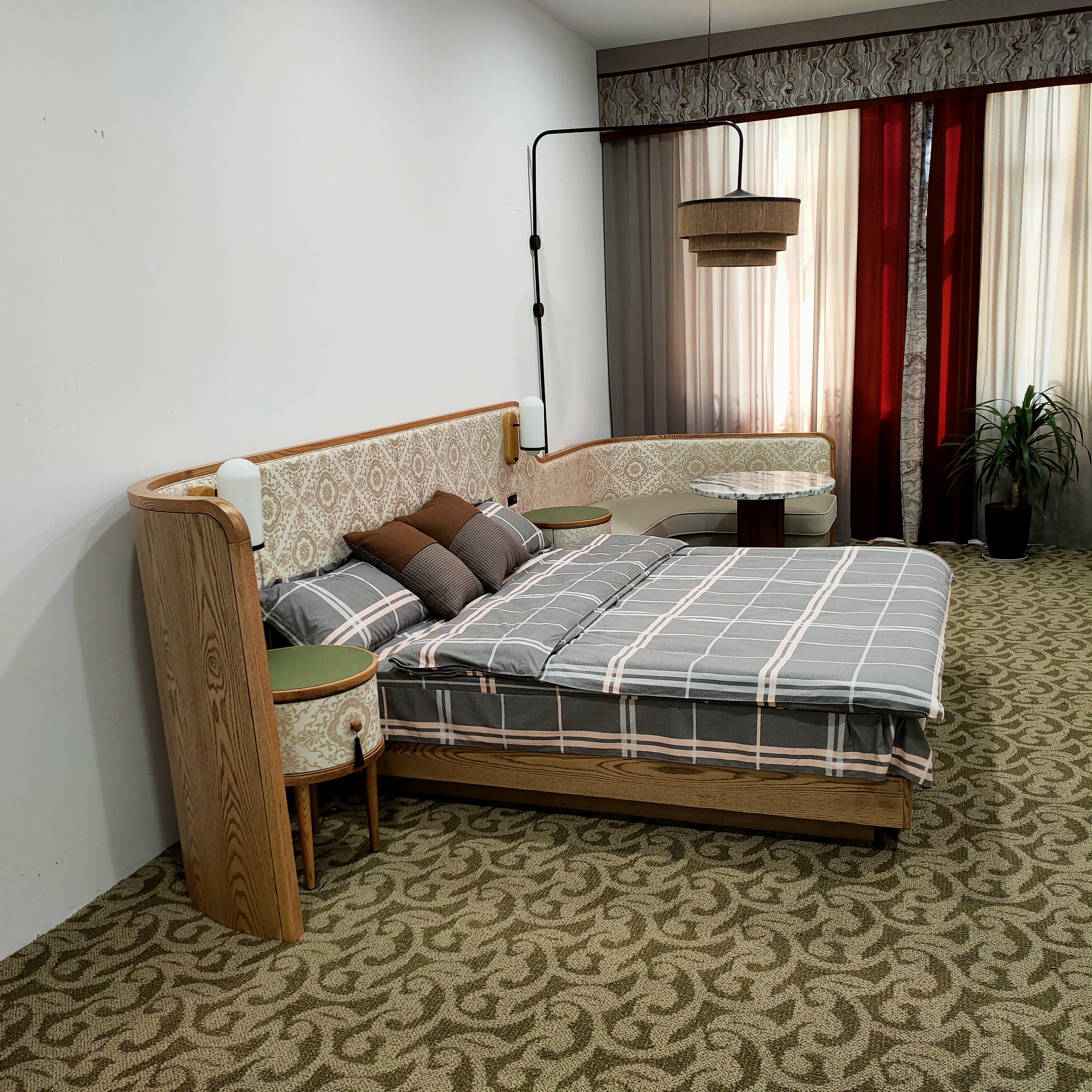 Индивидуальная мебель большого размера для спальни, гостиницы, спальни, набор мебели для спальни, современный дизайн, мебель для отелей марриотта