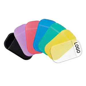 Promotional Gift Anti Slip Pad Sticky Gripping Gel Pad Multifunctional Fixate Non-Slip Mounting Cell Mat
