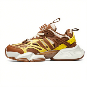 <span class=keywords><strong>Scarpe</strong></span> da Ginnastica Unisex Personalizzate <span class=keywords><strong>per</strong></span> l'Estate, Sneakers Chunky con Suola Intermedia in EVA Ammortizzante, <span class=keywords><strong>Scarpe</strong></span> da <span class=keywords><strong>Fitness</strong></span> e Passeggio - Product Image 1