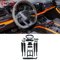 Panneau de garniture de console centrale en fibre de carbone sèche pour Lamborghini Urus/Urus SE 2018-2025, ajustement parfait, accessoires automobiles